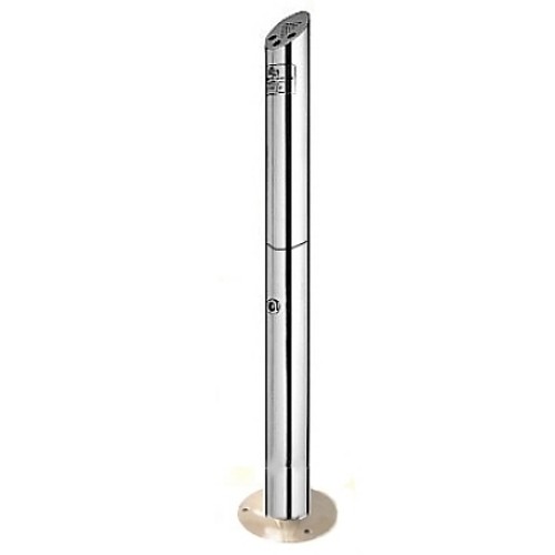 Freestanding / Bollard Ashtray - Eco Pole Ashtray - Permanent or Portable Freestanding ashtray