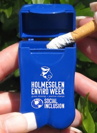 Holmesglen TAFE's Branded Personal Ashtrays