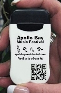 Apollo Bay Music Festival Personal Ashtray