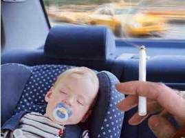 Smoking in Vehicles with Children is illegal.