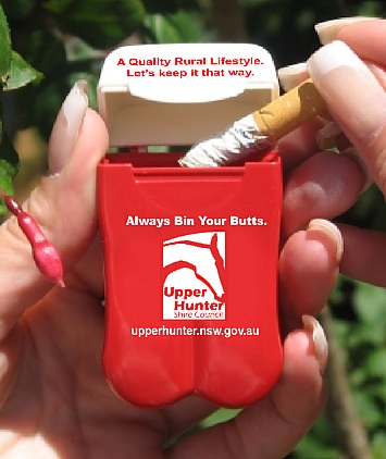 Upper Hunter Shire Personal Ashtray