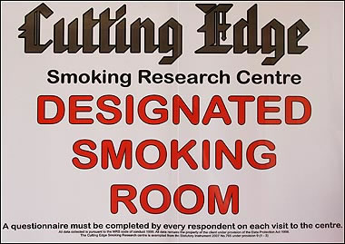 Designated Smoking Room