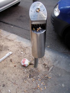 Buttout Australia's ineffective Ashtray Buttout Australia's ineffective Ashtray