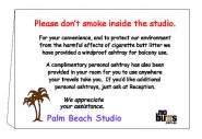 No Smoke - Studio