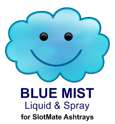 Blue Mist liquid for SlotMate Ashtrays for gaming machines