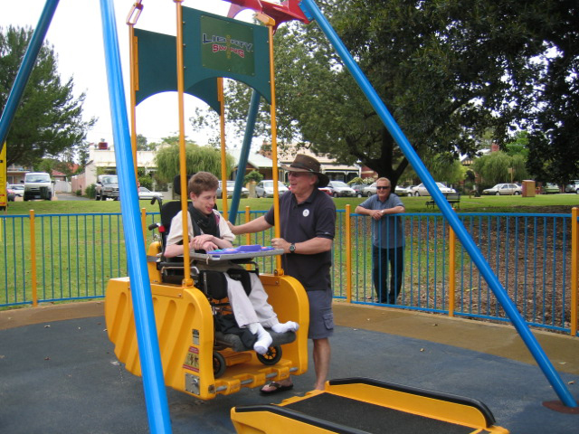 Now every child can experience the joy of swinging