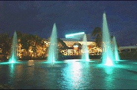 Arts Centre Gold Coast at night