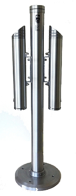 Eco-Pole DUO Freestanding Bollard Ashtray